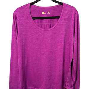3/$20 Xersion Purple Long Sleeve Athletic Top